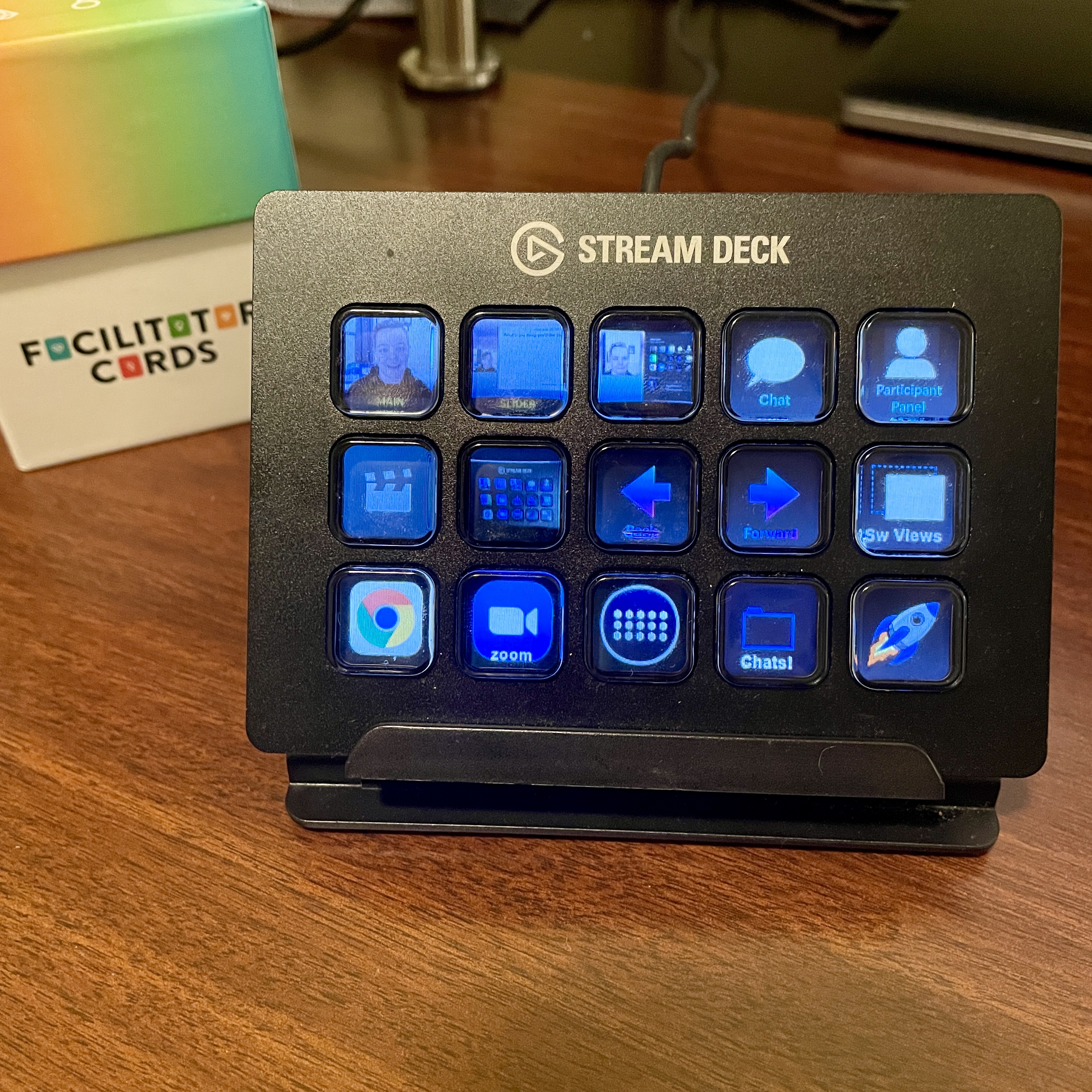 Using Stream Deck for Zoom Facilitation: Learnings from the Brain